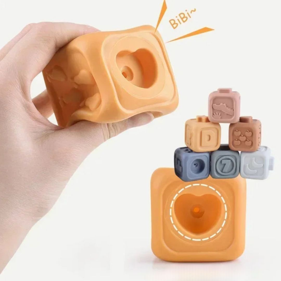 Silikon-Bausteine für Babys & Kleinkinder