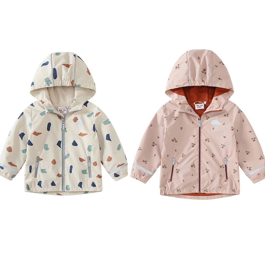 Kinder Regenjacke für Mädchen und Jungen