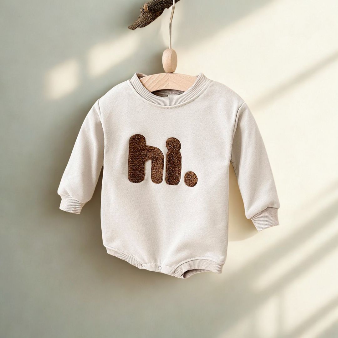 kuscheliger babystrampler