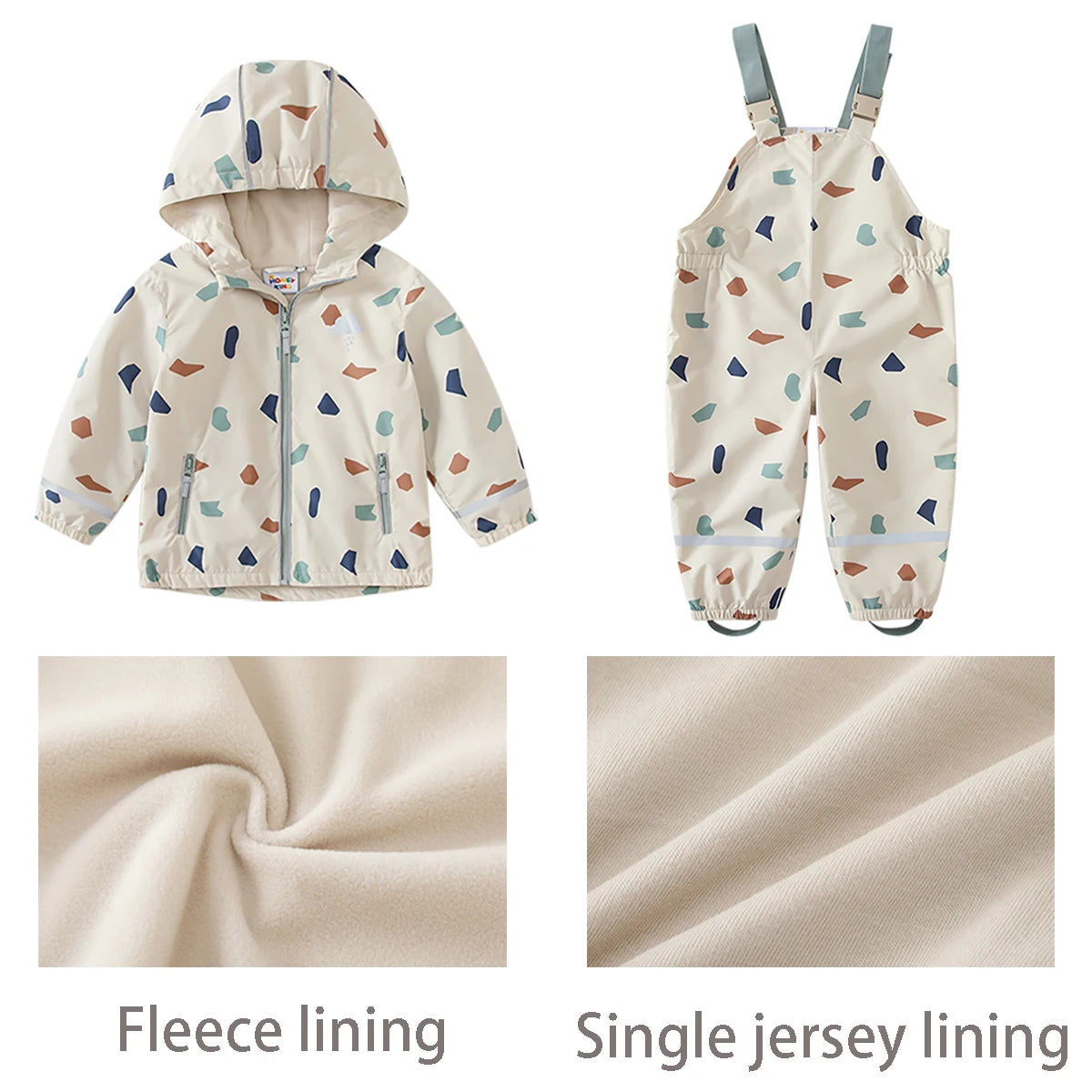 Kinder Regenjacke für Mädchen und Jungen