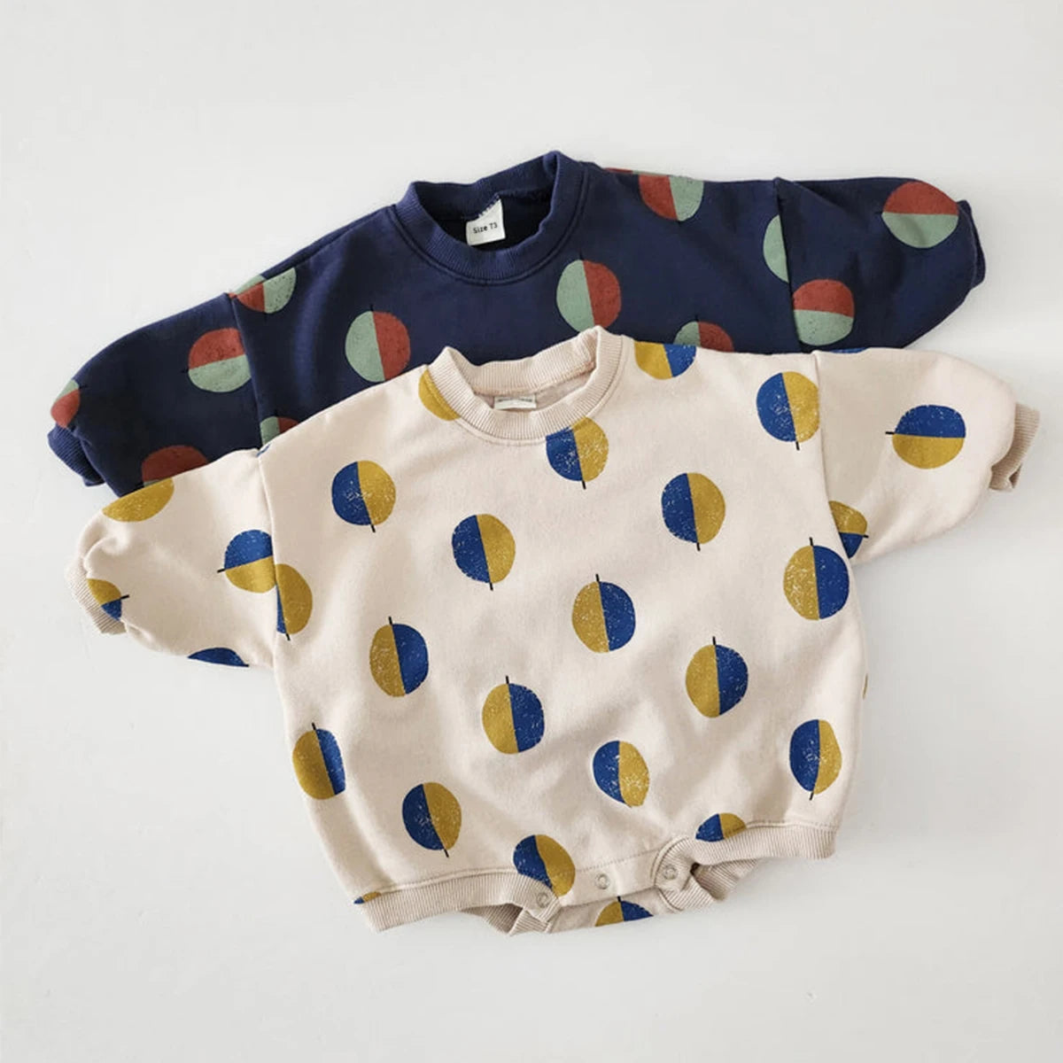 Baby Strampler mit Ballon-Muster