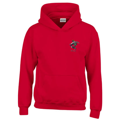 Personalisierte Kinder Hoodie Skateboarder - Cooles Design für Kids