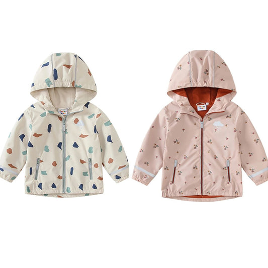 Kinder Regenjacke für Mädchen und Jungen