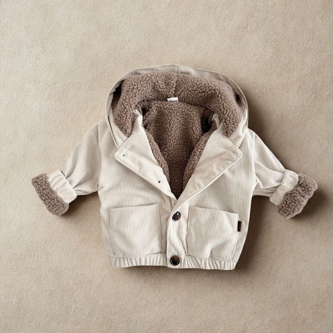 Kinderjacke Teddyfellfutter