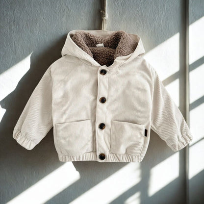 Kinderjacke mit Teddyfellfutter