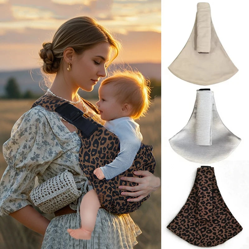 Babytrage ergonomisch aus Baumwolle 