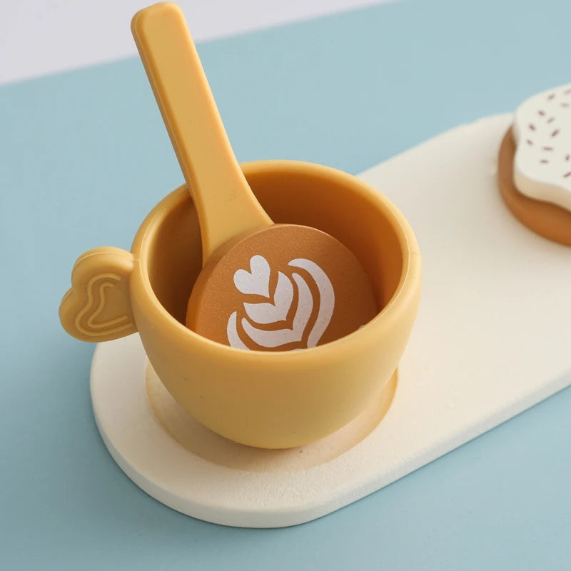 Holz Kaffeeset für Kinder – Nachhaltiges Rollenspielvergnügen