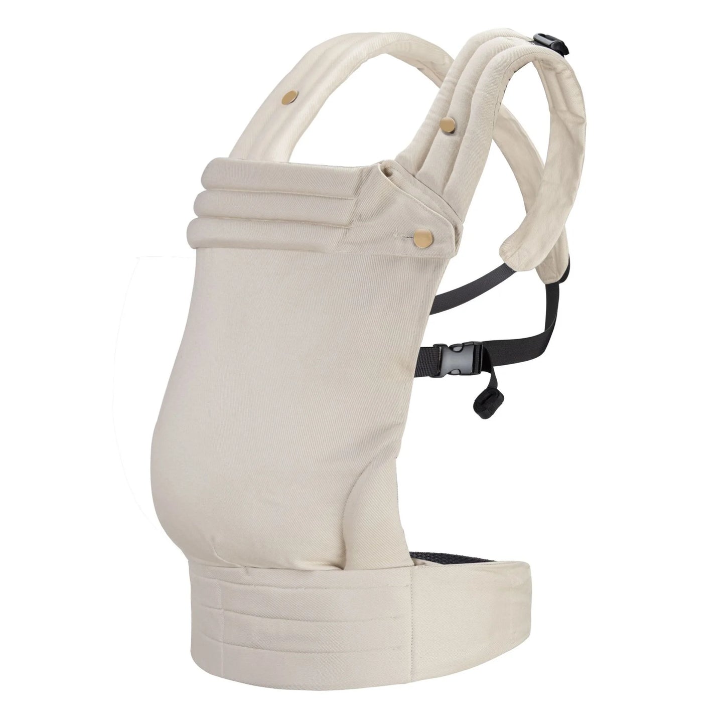 Babytrage Kleinkindtrage ergonomisch aus Baumwolle in beige