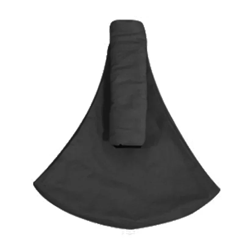 Babytrage ergonomisch aus Baumwolle in schwarz