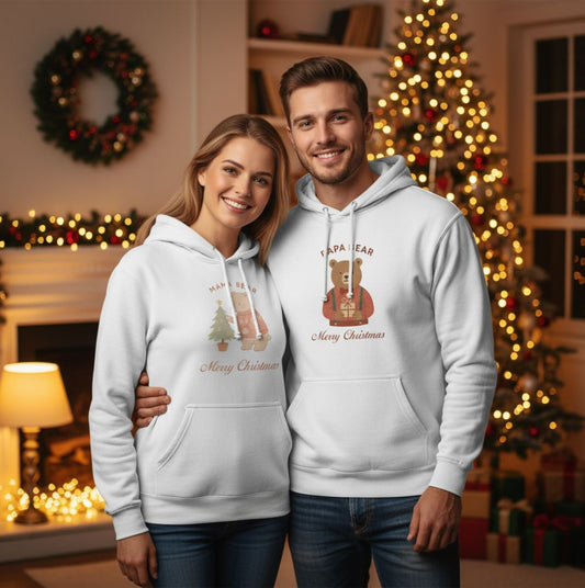 Weihnachtshoodies für Mamas und Papas