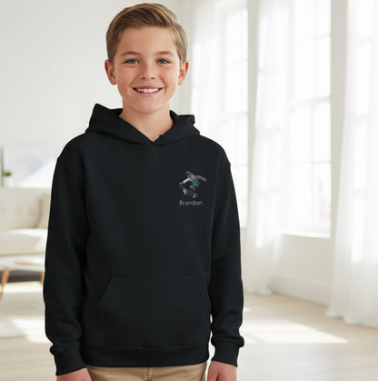 Personalisierte Kinder Hoodie Skateboarder - Cooles Design für Kids
